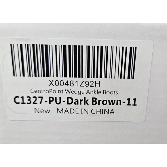 Womens Size 11 Fashion Wedge Chunky Ankle Boots Lace Up Zippers Strap Buckles - Picture 13 of 16